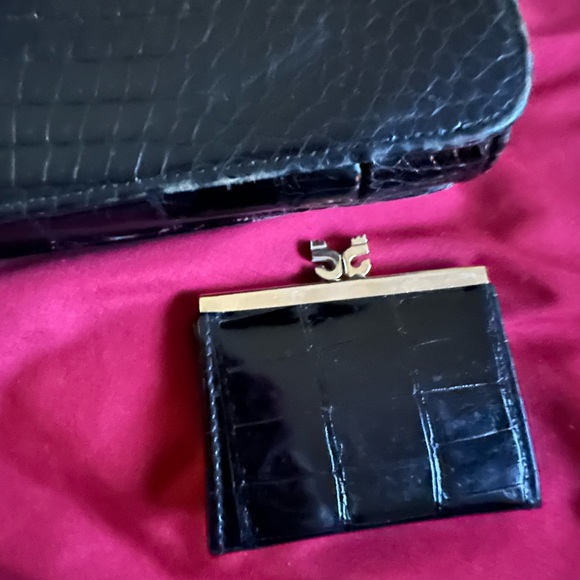 Vintage Comtesse Black Purse - Picture 4 of 6